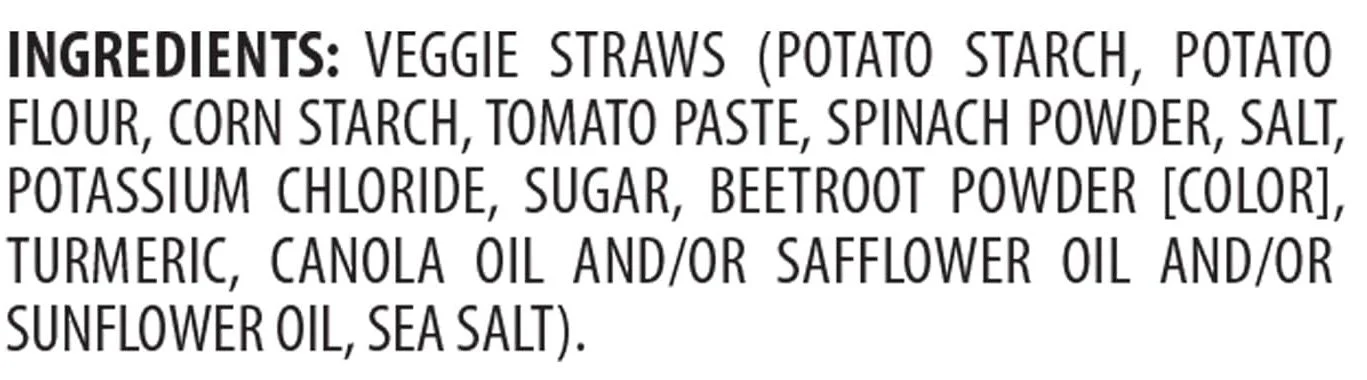 Sea Salt Garden Veggie Straws - Image 3