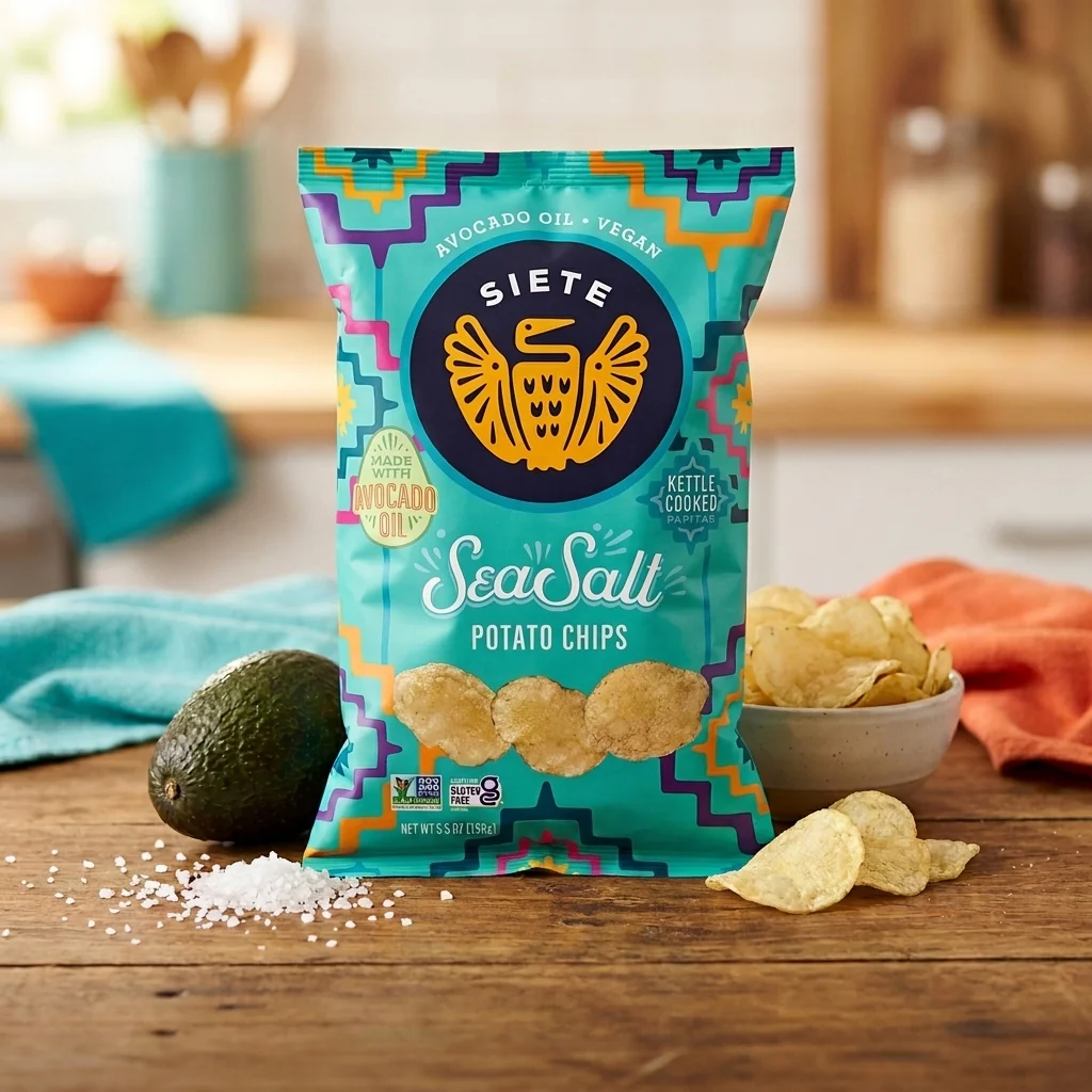 Sea Salt Kettle Cooked Potato Chips - Image 4