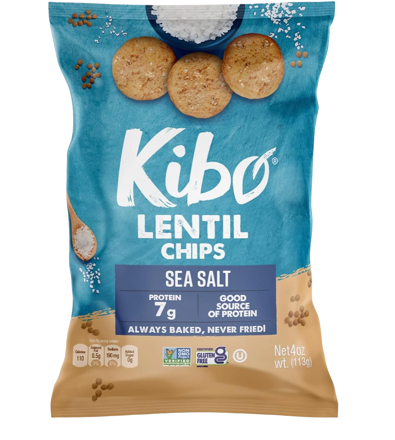 Sea Salt Lentil Chips