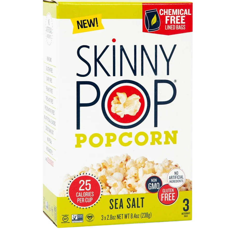 Sea Salt Microwave Popcorn (3 CT)