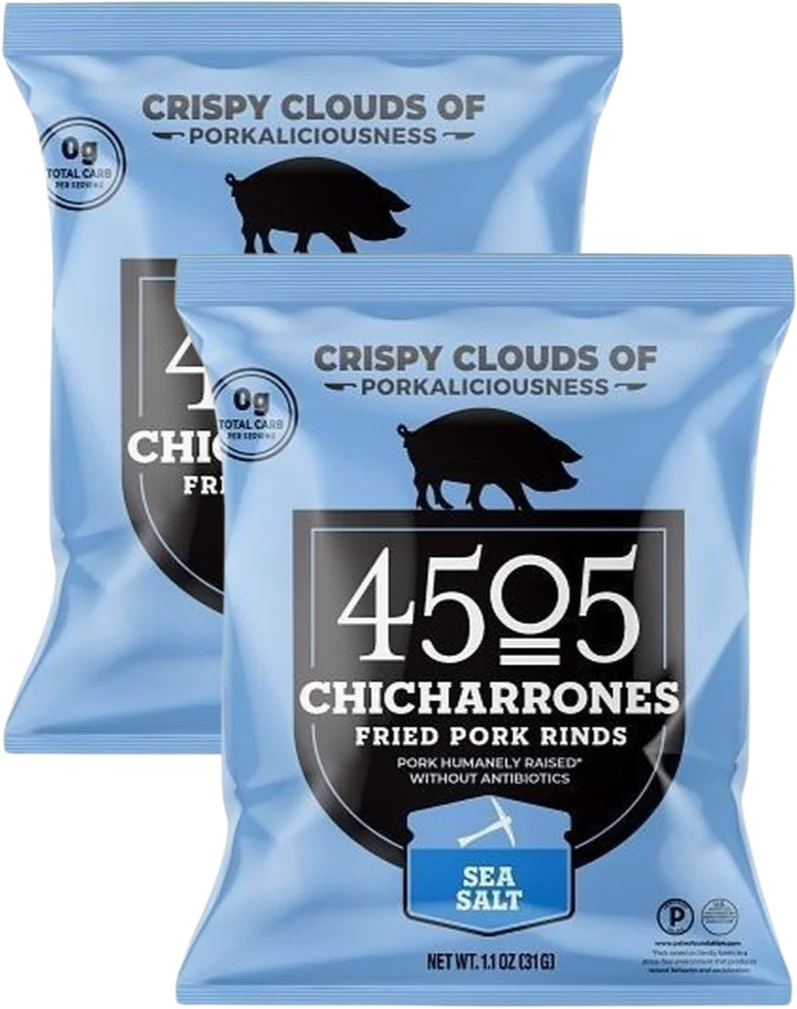 Sea Salt Pork Rinds (2 Pack)