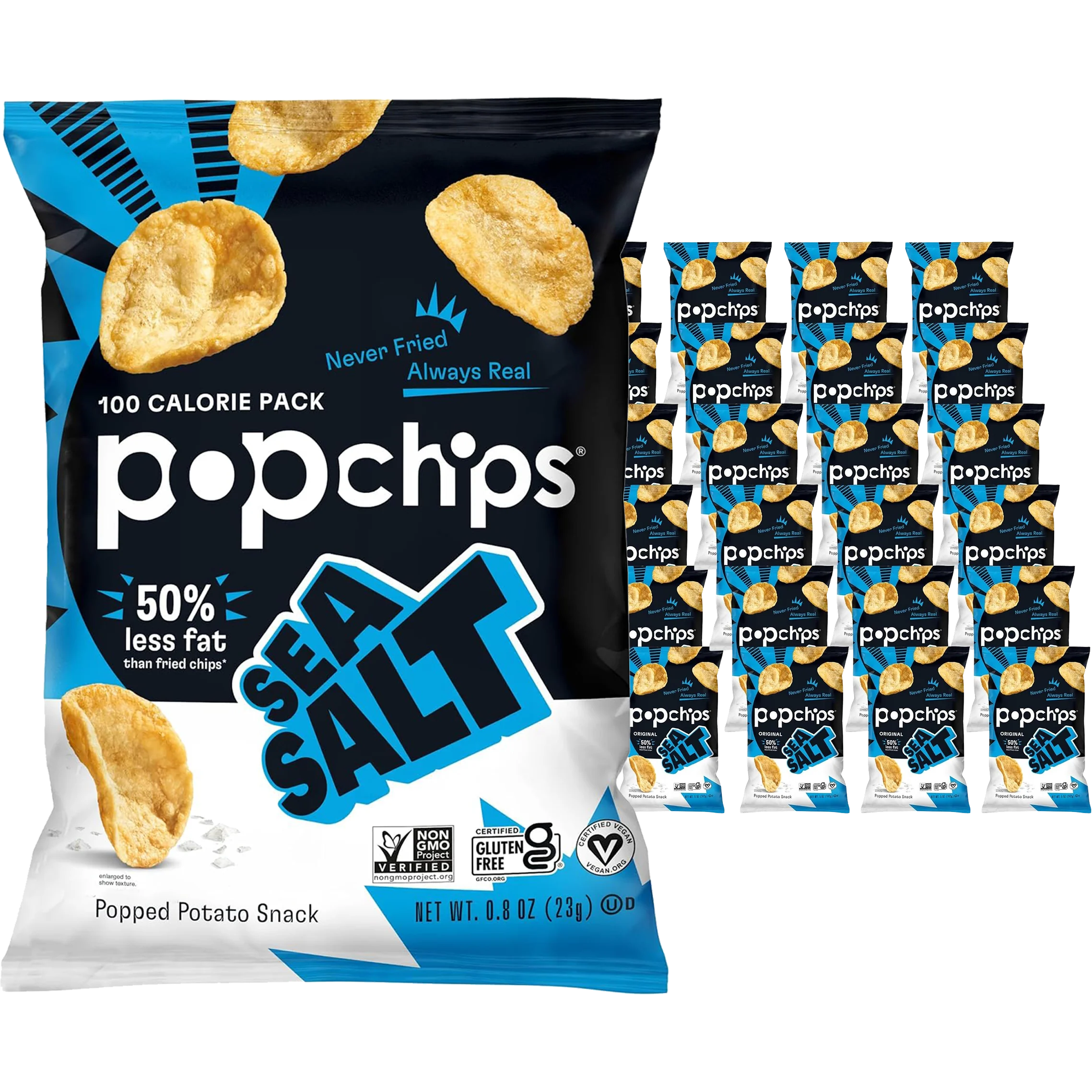 Sea Salt Potato Chips (24 Pack)