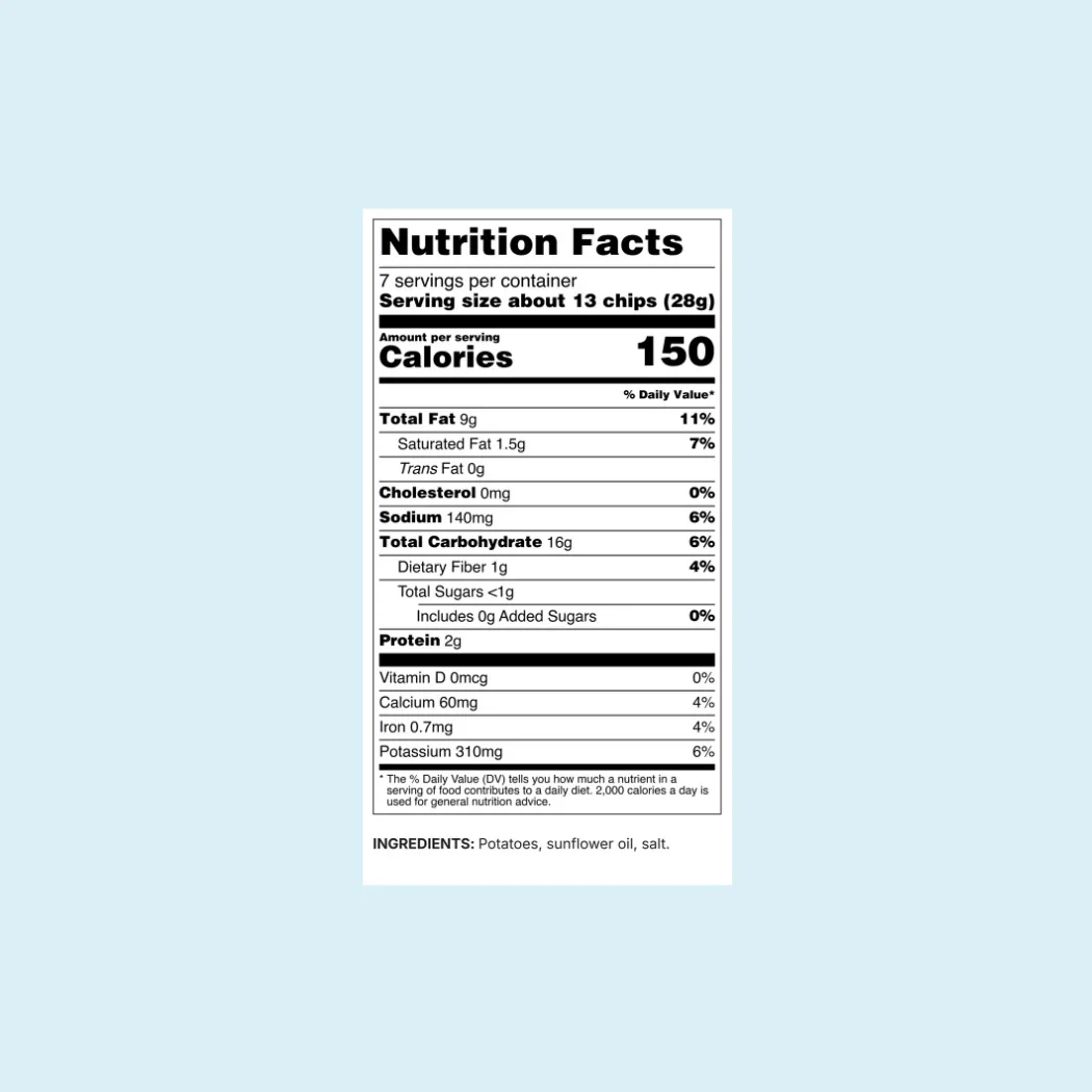 Sea Salt Potato Chips - Image 8