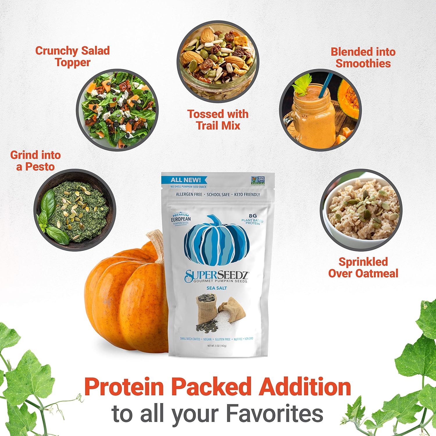 Sea Salt Pumpkin Seeds - Image 2