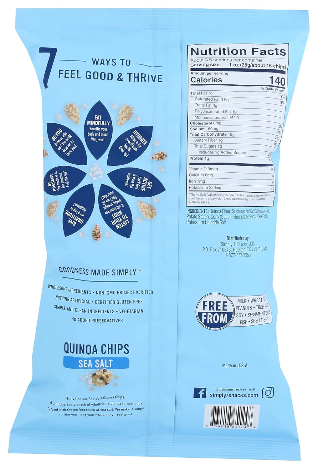 Sea Salt Quinoa Chips - Image 2