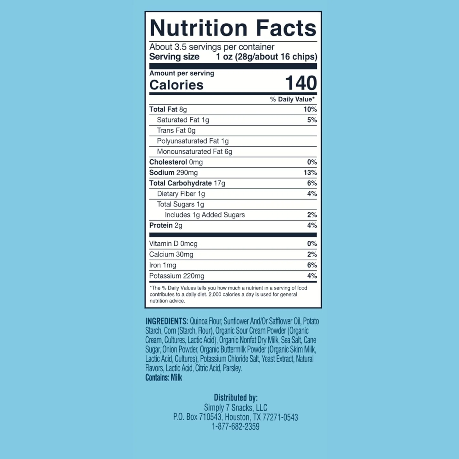 Sea Salt Quinoa Chips - Image 3