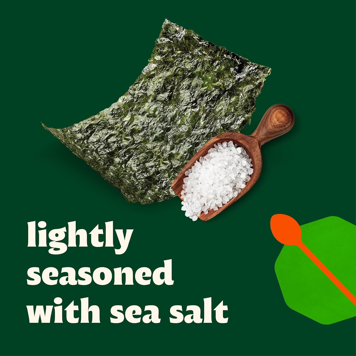 Sea Salt Seaweed Snack (12 Pack) - Image 6