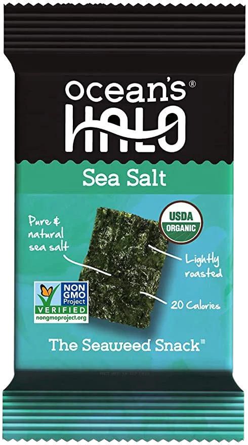 Sea Salt Seaweed Snacks (20 pack) - Image 2