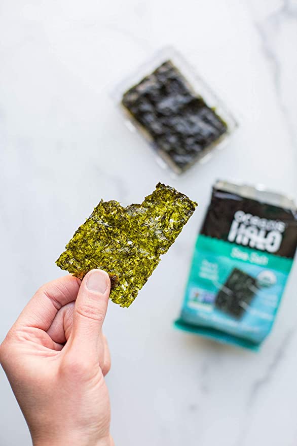 Sea Salt Seaweed Snacks (20 pack) - Image 5