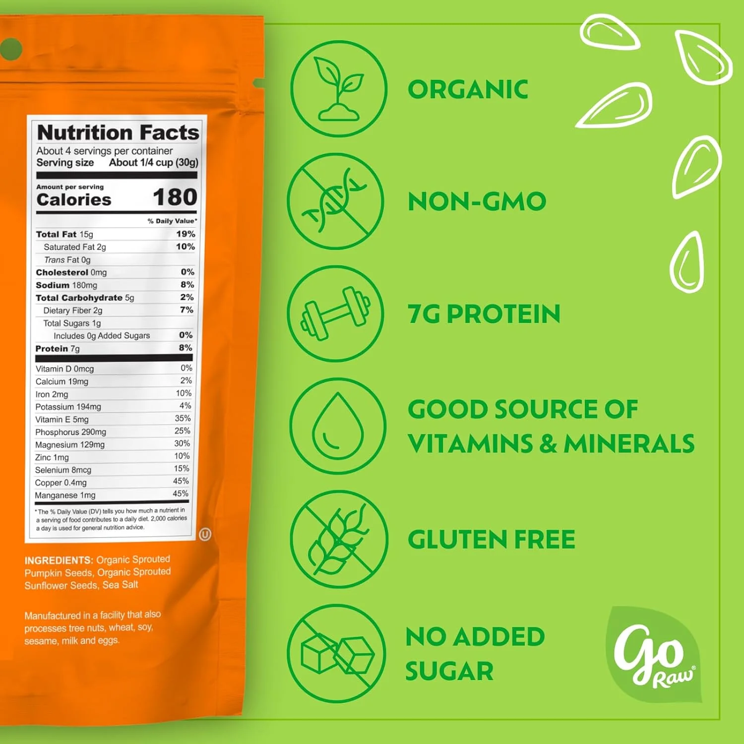 Organic Sea Salt Snacking Seeds - Image 5