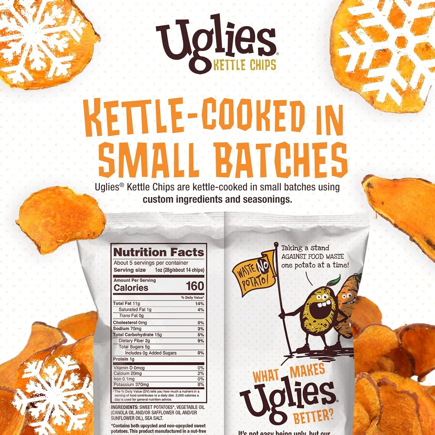 Sea Salt Sweet Potato Chips - Image 4