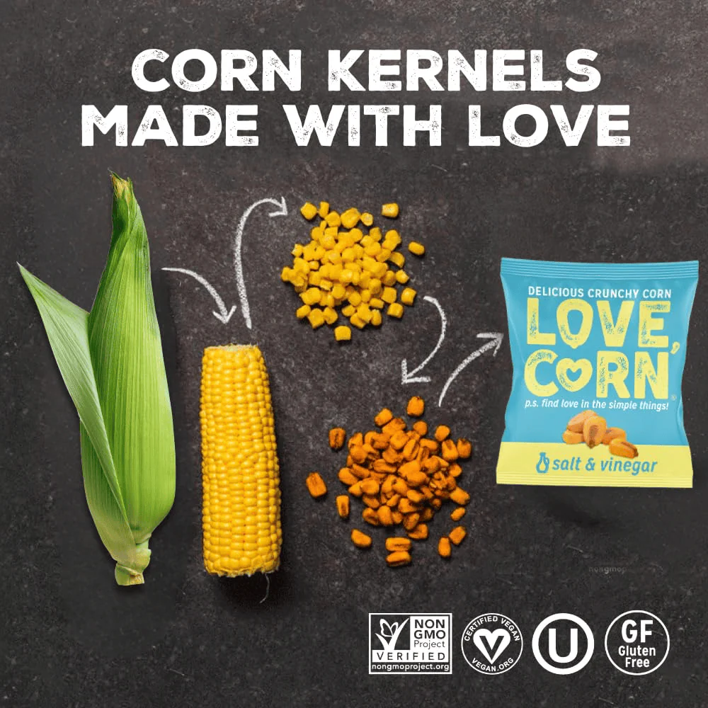 Sea Salt & Vinegar Crunchy Corn - Image 2