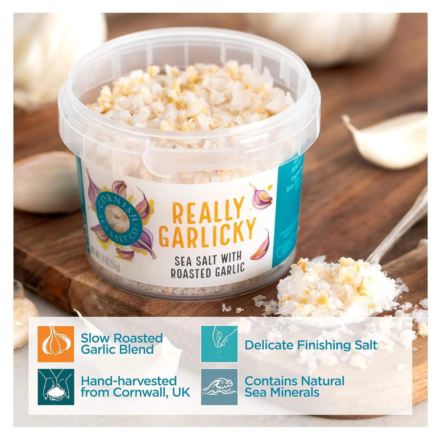 Sea Salt With Roasted Garlic - Image 3