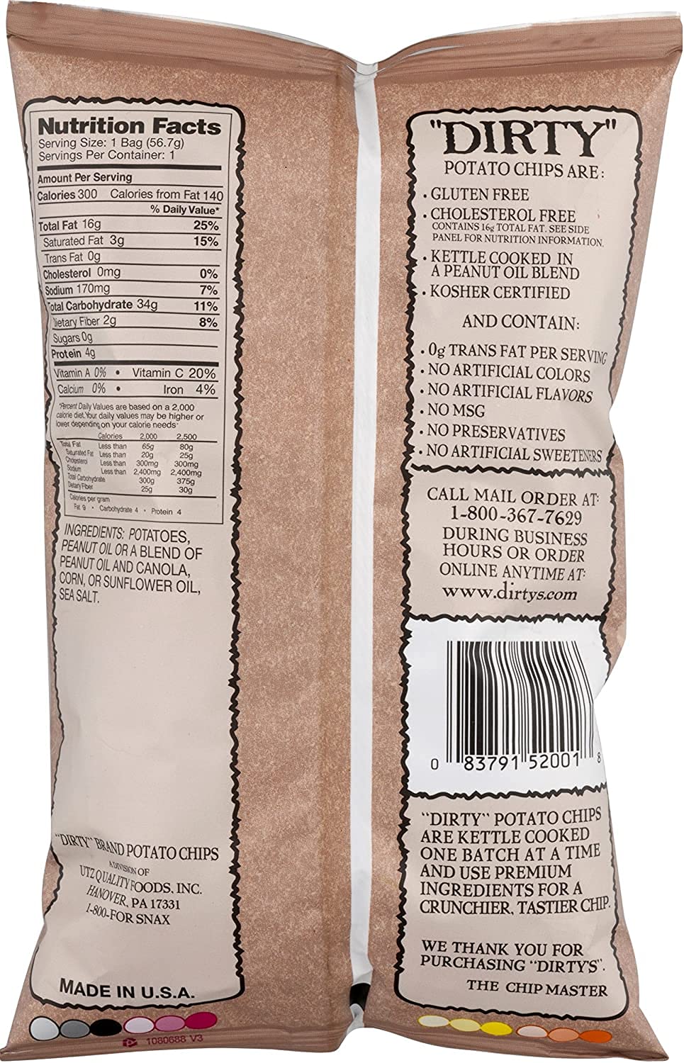Sea Salted Potato Chips - Image 2