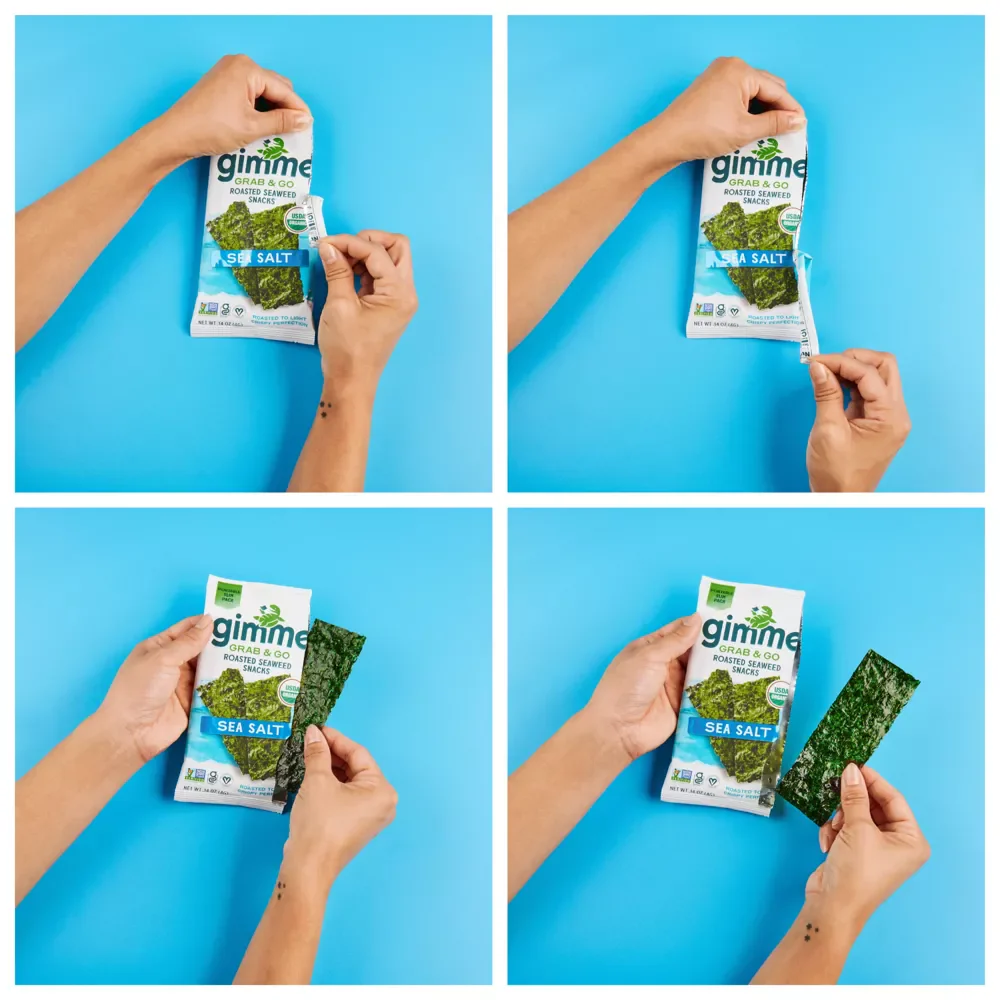 Seaweed Snacks Sea Salt (5 CT) - Image 2