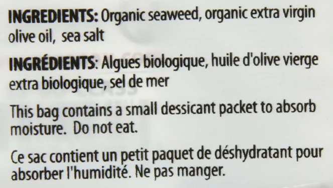 Olive Oil Seaweed Snack - Image 3