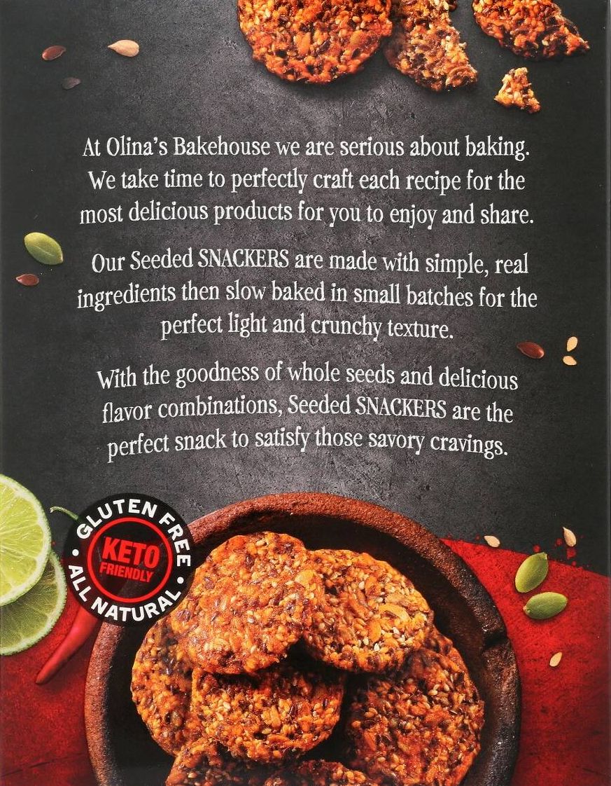 Seeded Chili Lime Crackers - Image 2