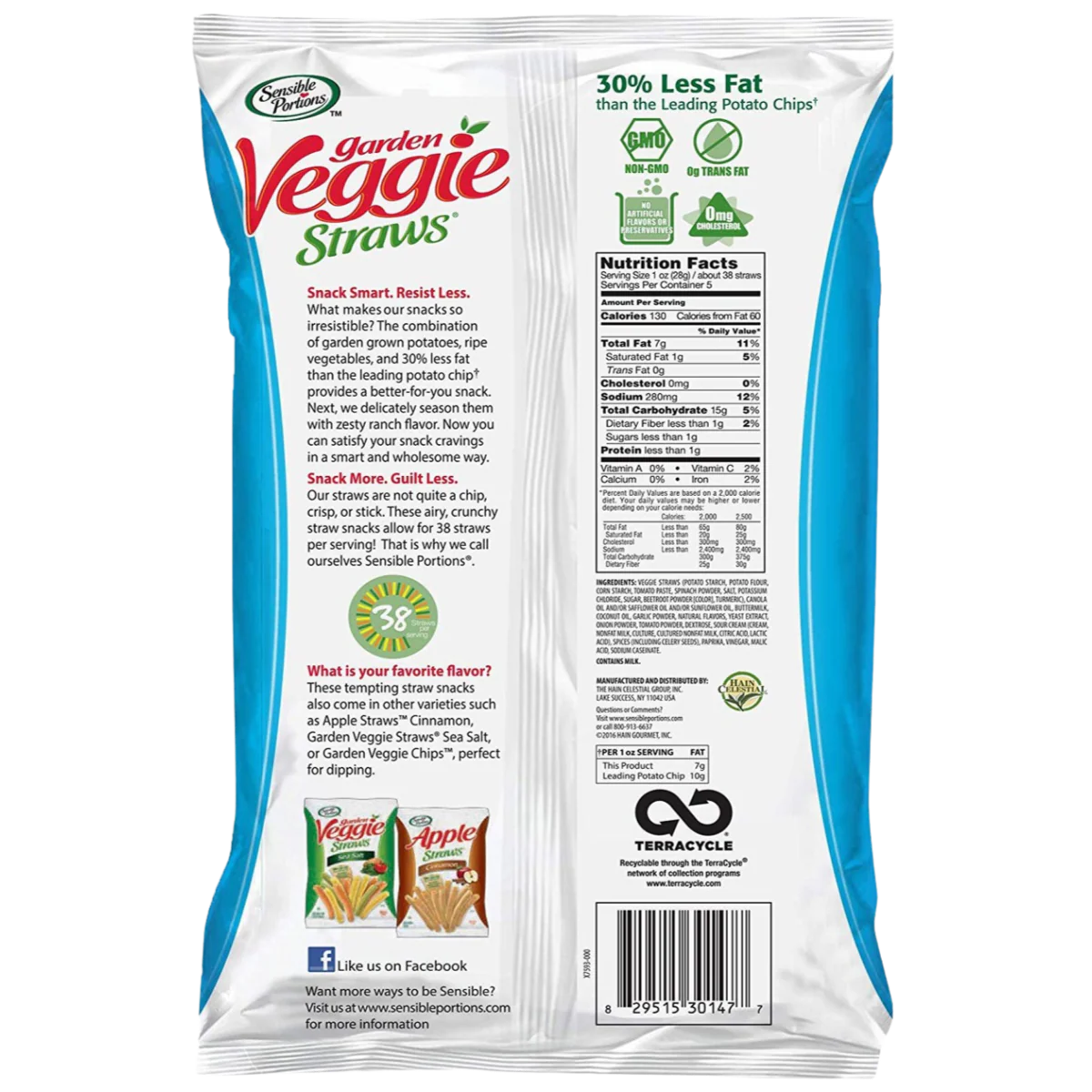 Zesty Ranch Garden Veggie Straws - Image 2