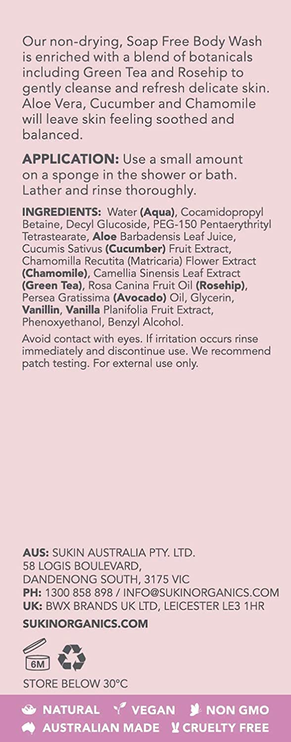Sensitive Soap Free Body Wash - Image 2