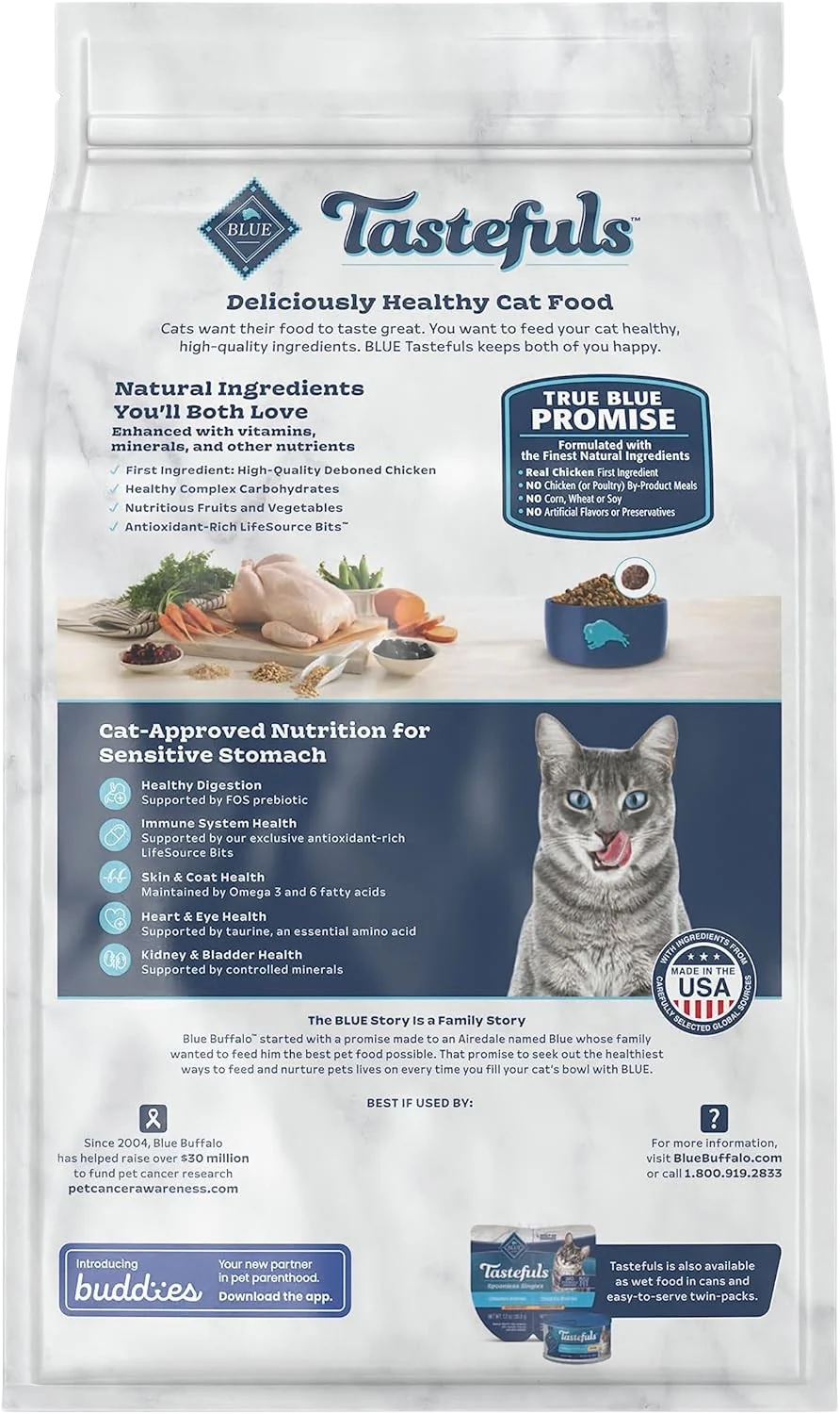 Sensitive Stomach Adult Dry Cat Food - Image 4