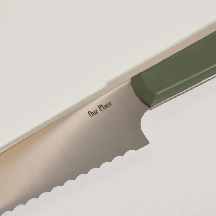 Serrated Slicing Knife - Sage - Image 3