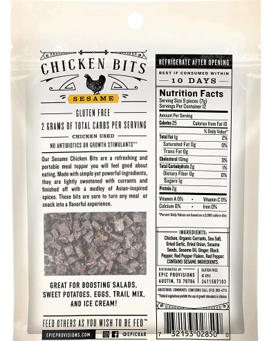 Sesame Bbq Chicken Bits - Image 2