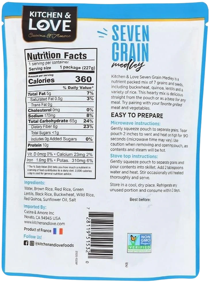 Seven Grain Medley Pouch (6 Pack) - Image 3