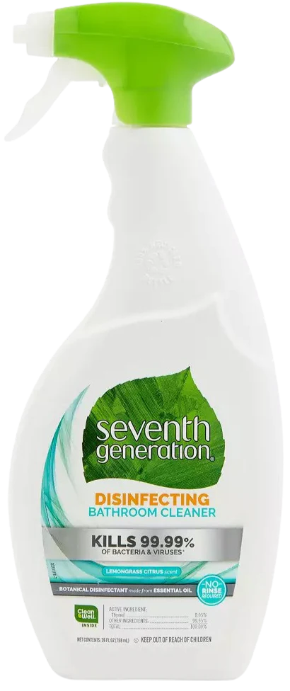 Lemongrass Citrus Disinfecting Bathroom Cleaner