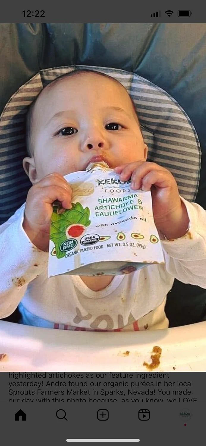 Shawarma Artichoke And Cauliflower Baby Food (6 Pack) - Image 3
