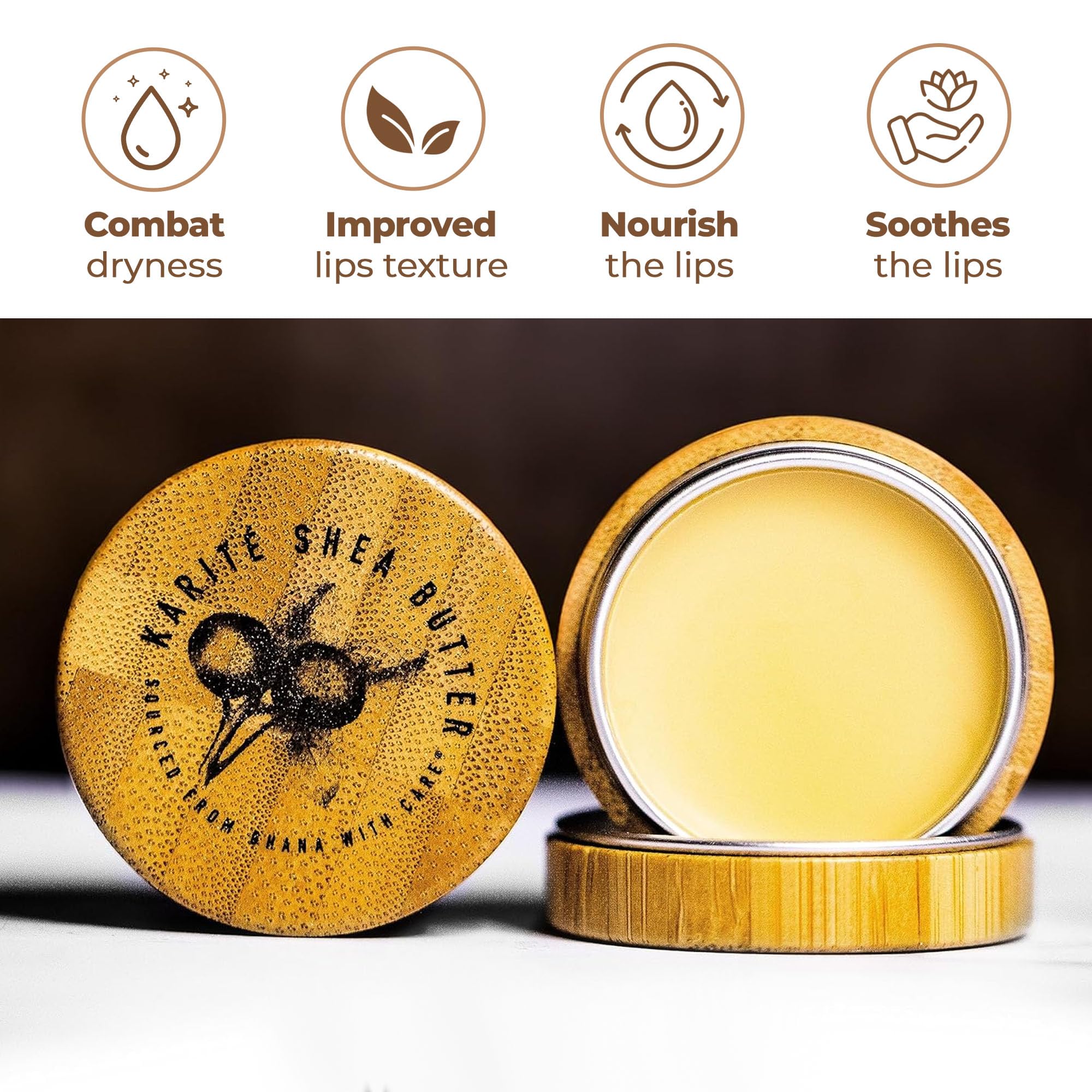 Shea Butter Nourishing Lip Balm - Image 4