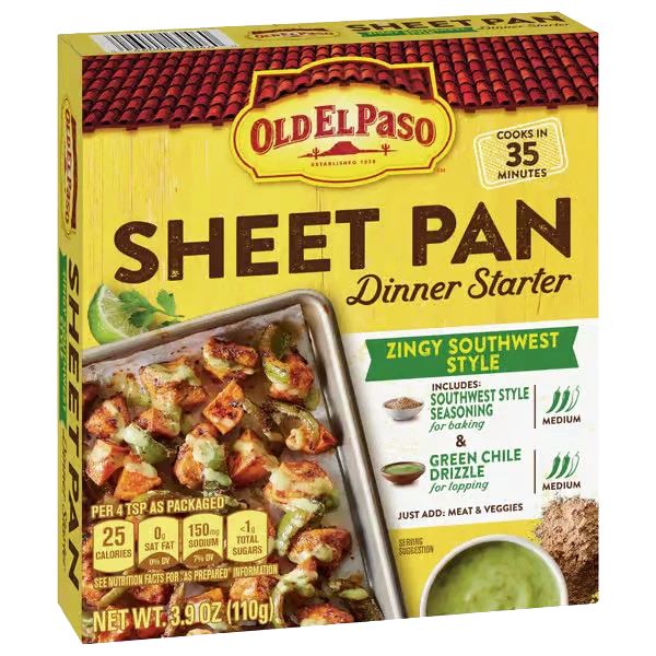Sheet Pan Dinner Starter - Zingy Southwest Style