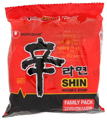 Shin Ramyun Spicy Ramen Noodle (4 CT) - Image 2