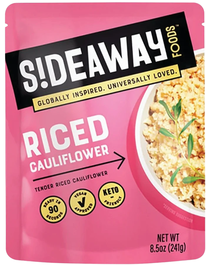 Sideaway Riced Cauliflower