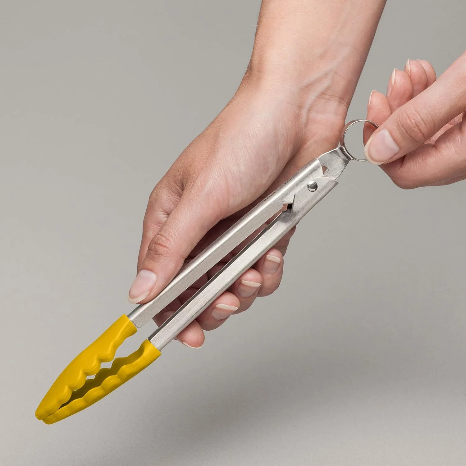 Silicone Cook's Tongs - Mustard - Image 6