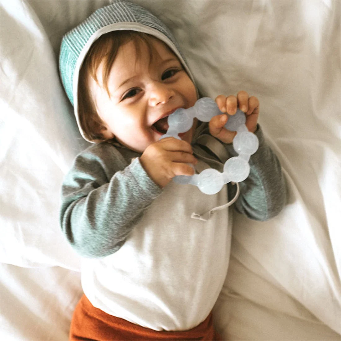 Silicone Ring Teether - 0-6 Mo - Image 3