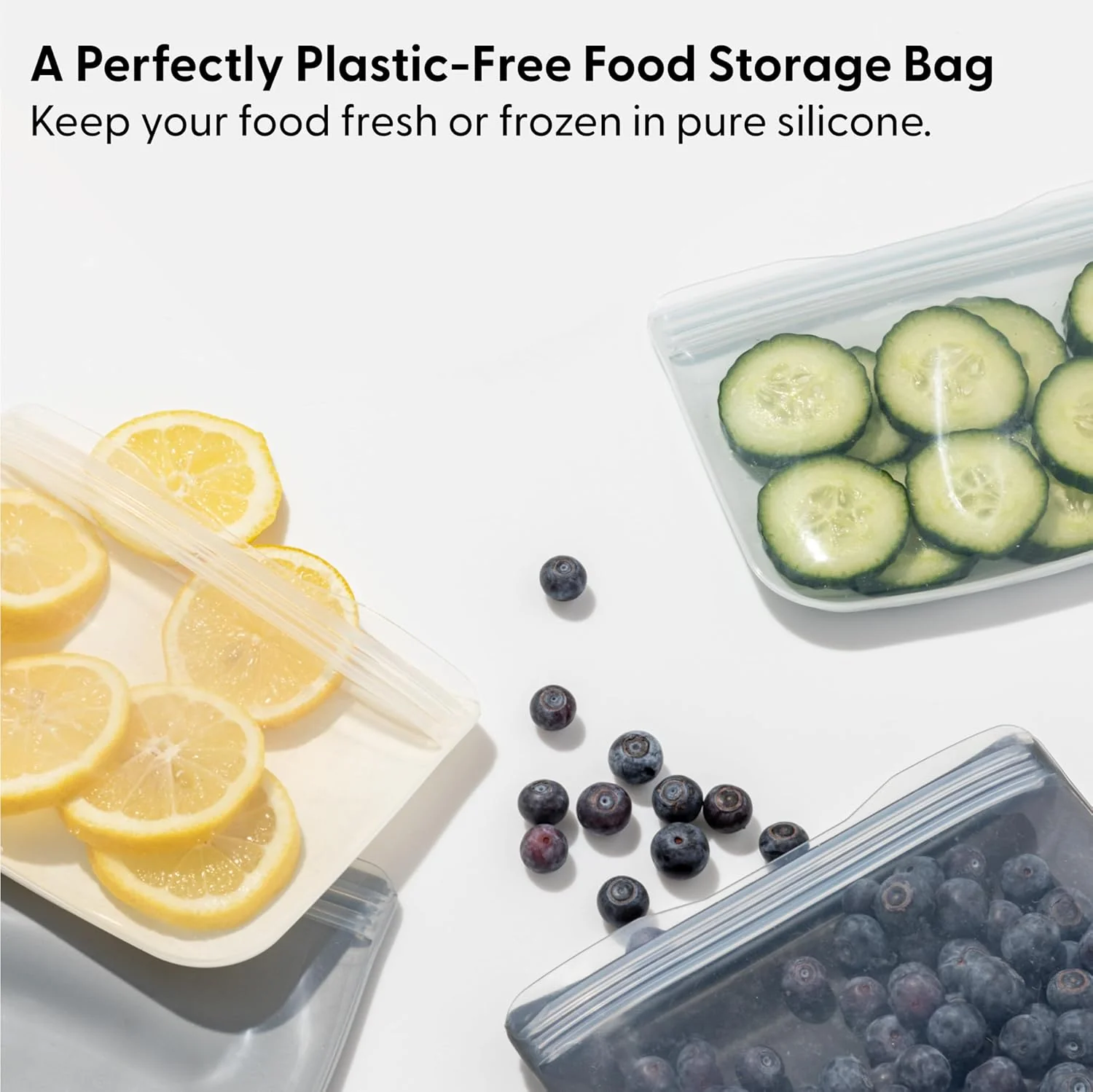 10oz Portable Silicone Bag - Cream - Image 2