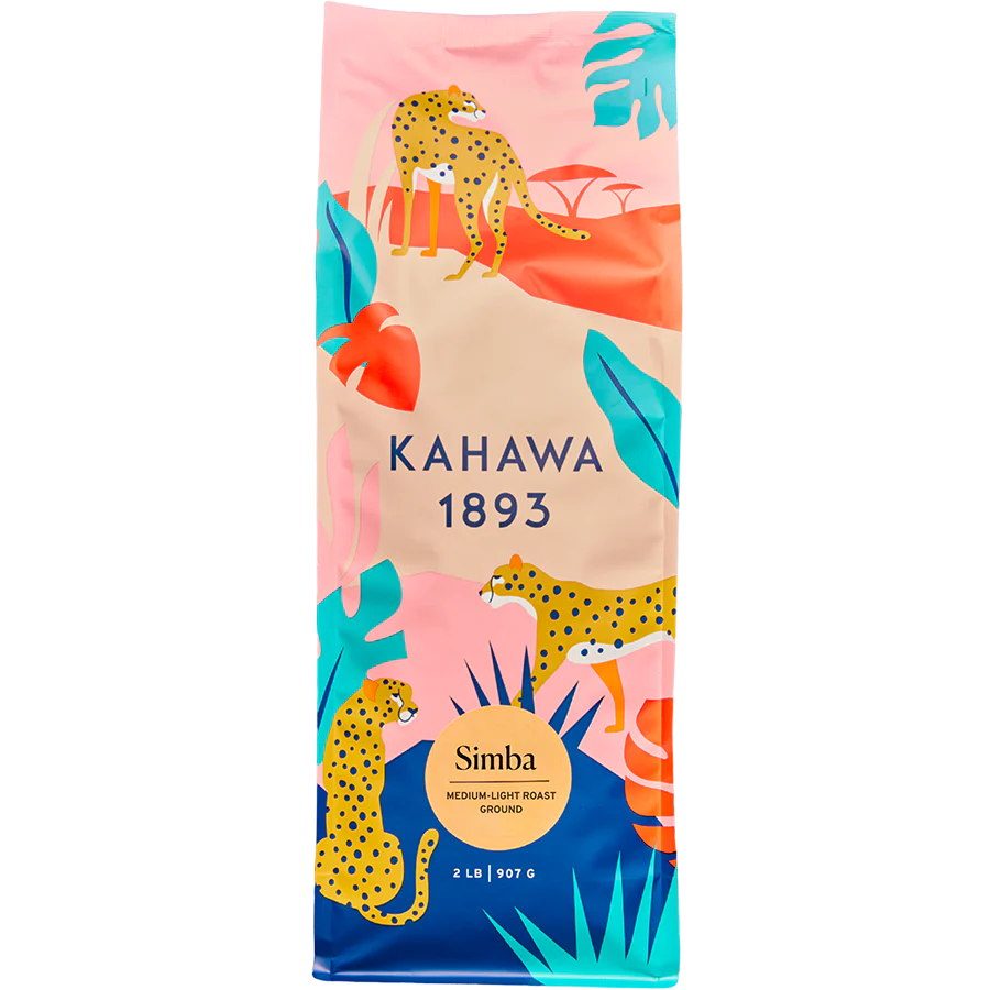 Simba Medium Light Roast Ground Coffee