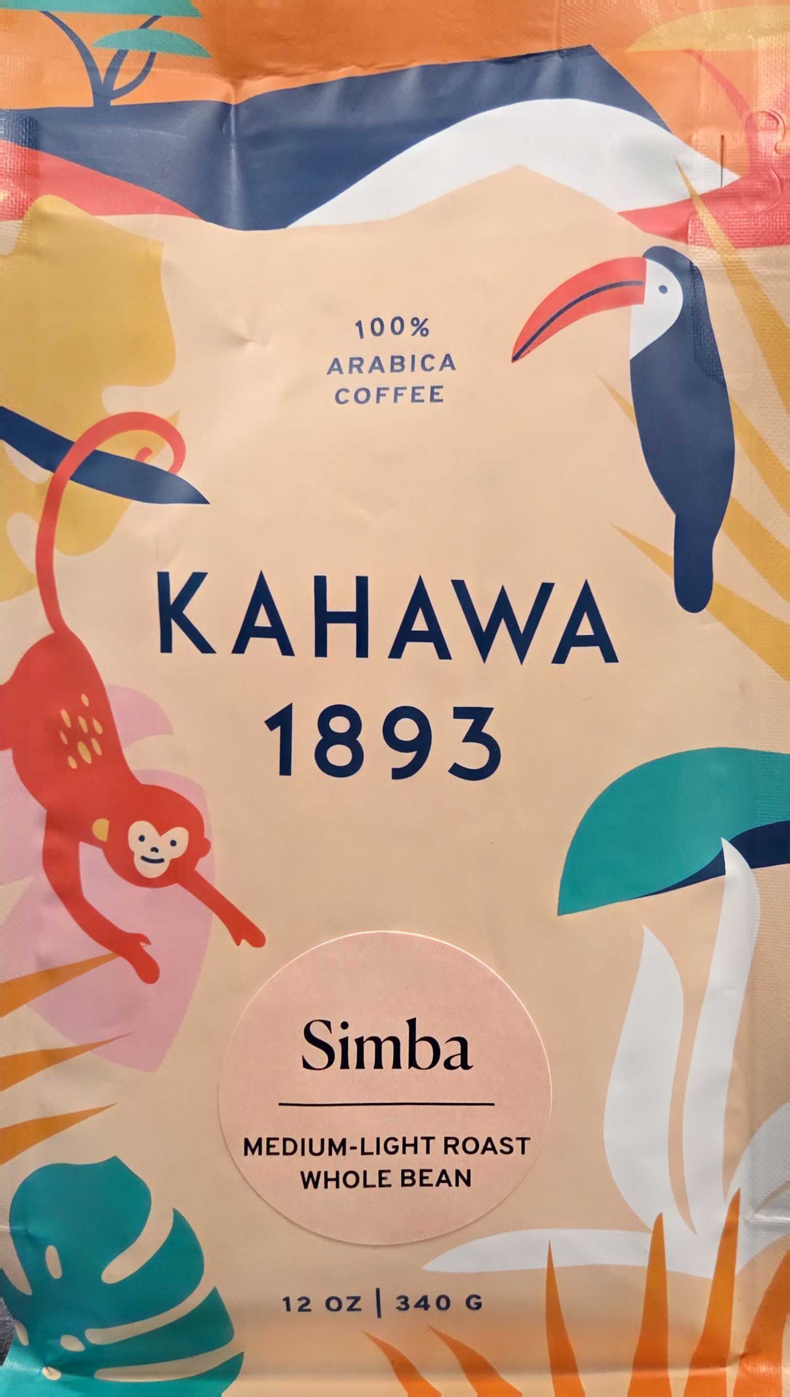 Simba Medium-Light Roast Whole Bean Coffee - Image 2