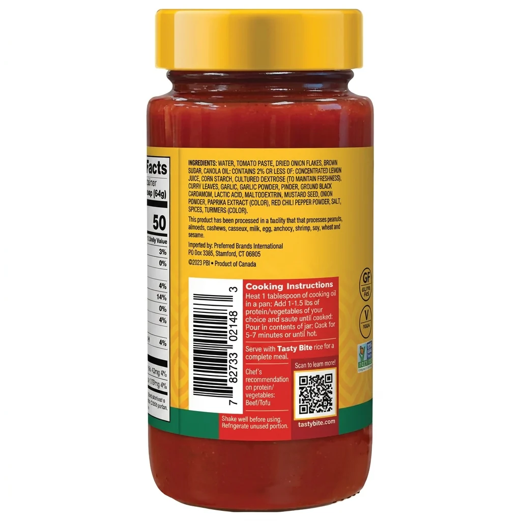 Simmer Sauce - Spicy Vindaloo - Image 3