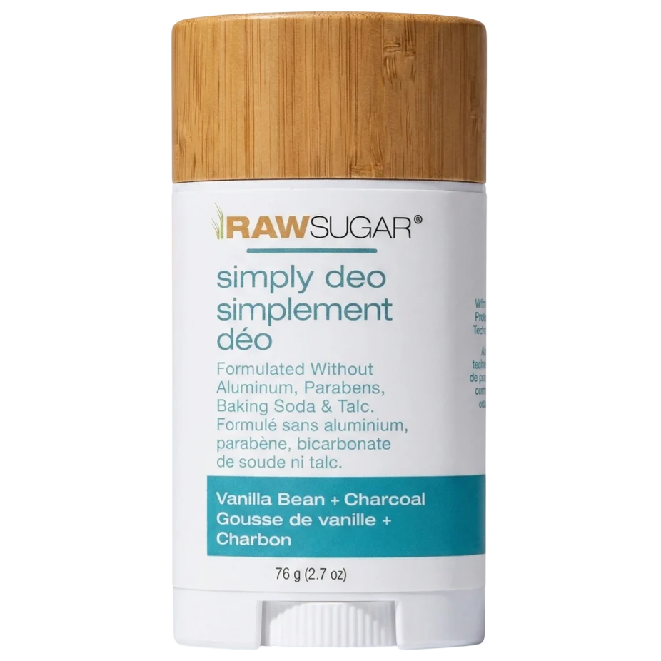Simply Deo - Vanilla Bean & Charcoal Aluminum-Free Deodorant