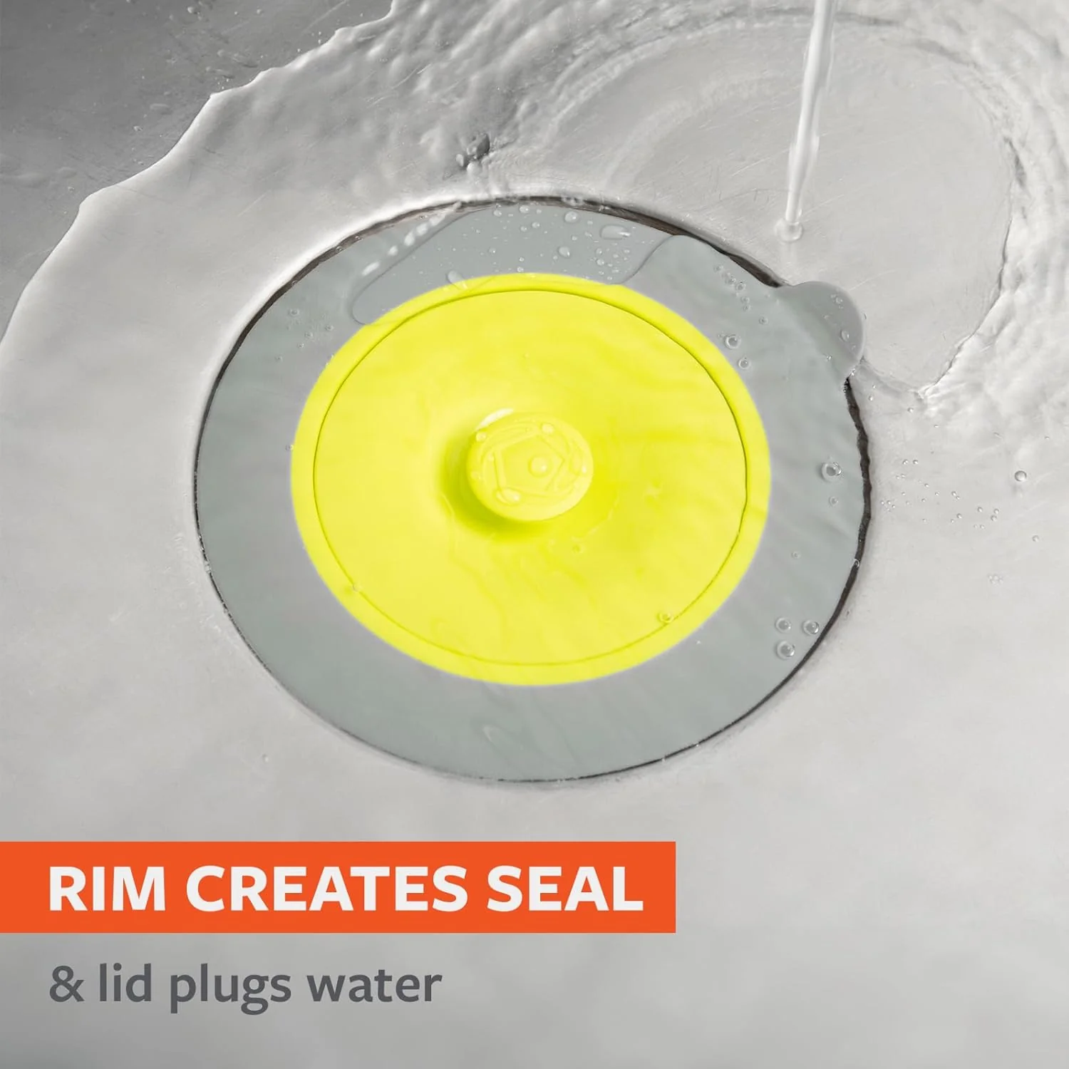 Sinksational Sink Strainer & Stopper – Green - Image 3