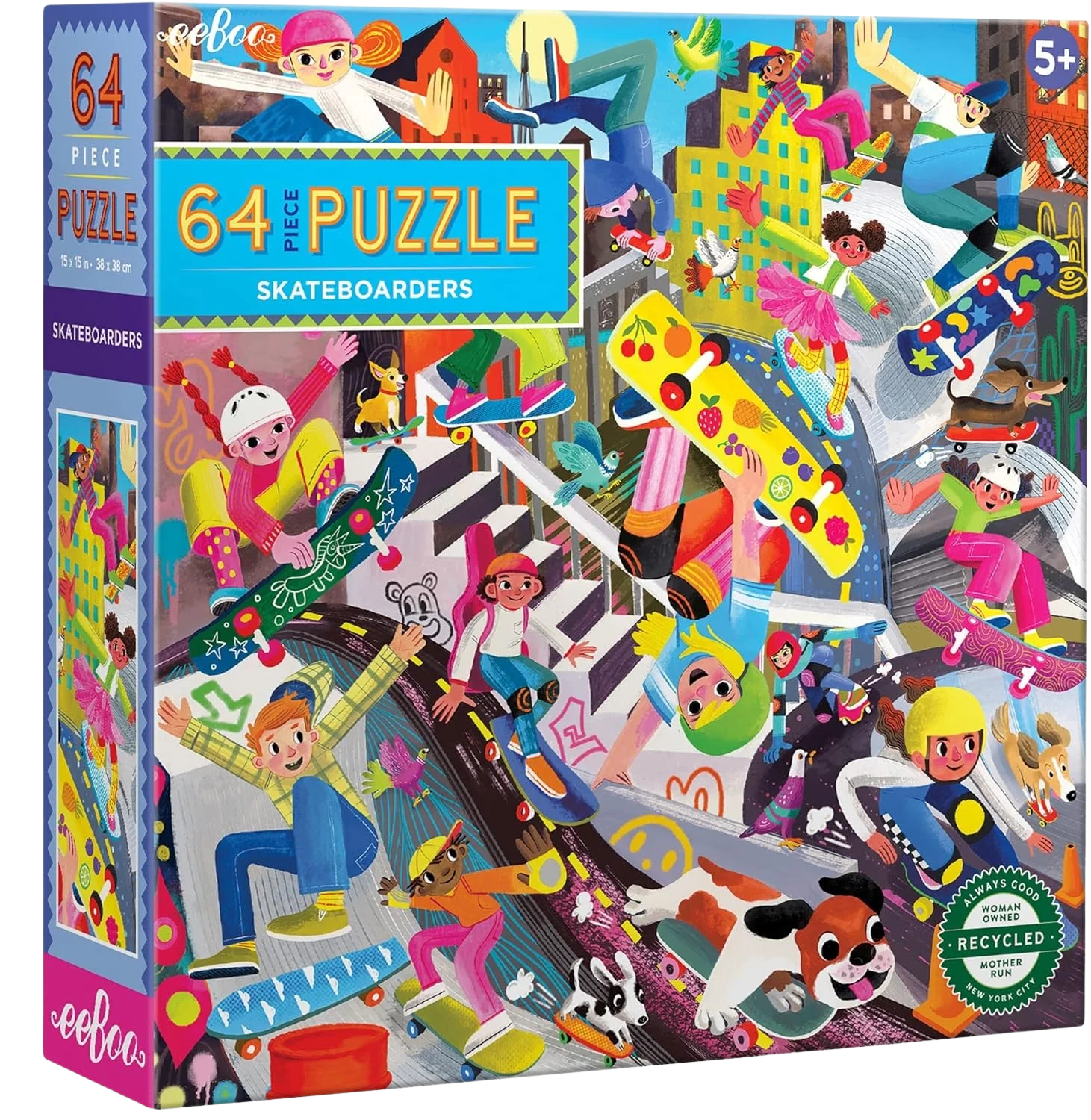 Skateboarders - 64pc Jigsaw Puzzle