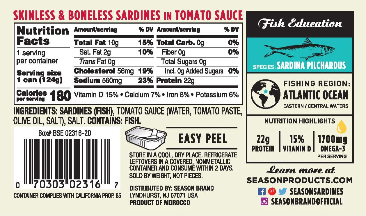 Skinless & Boneless Sardines in Tomato Sauce - Image 4