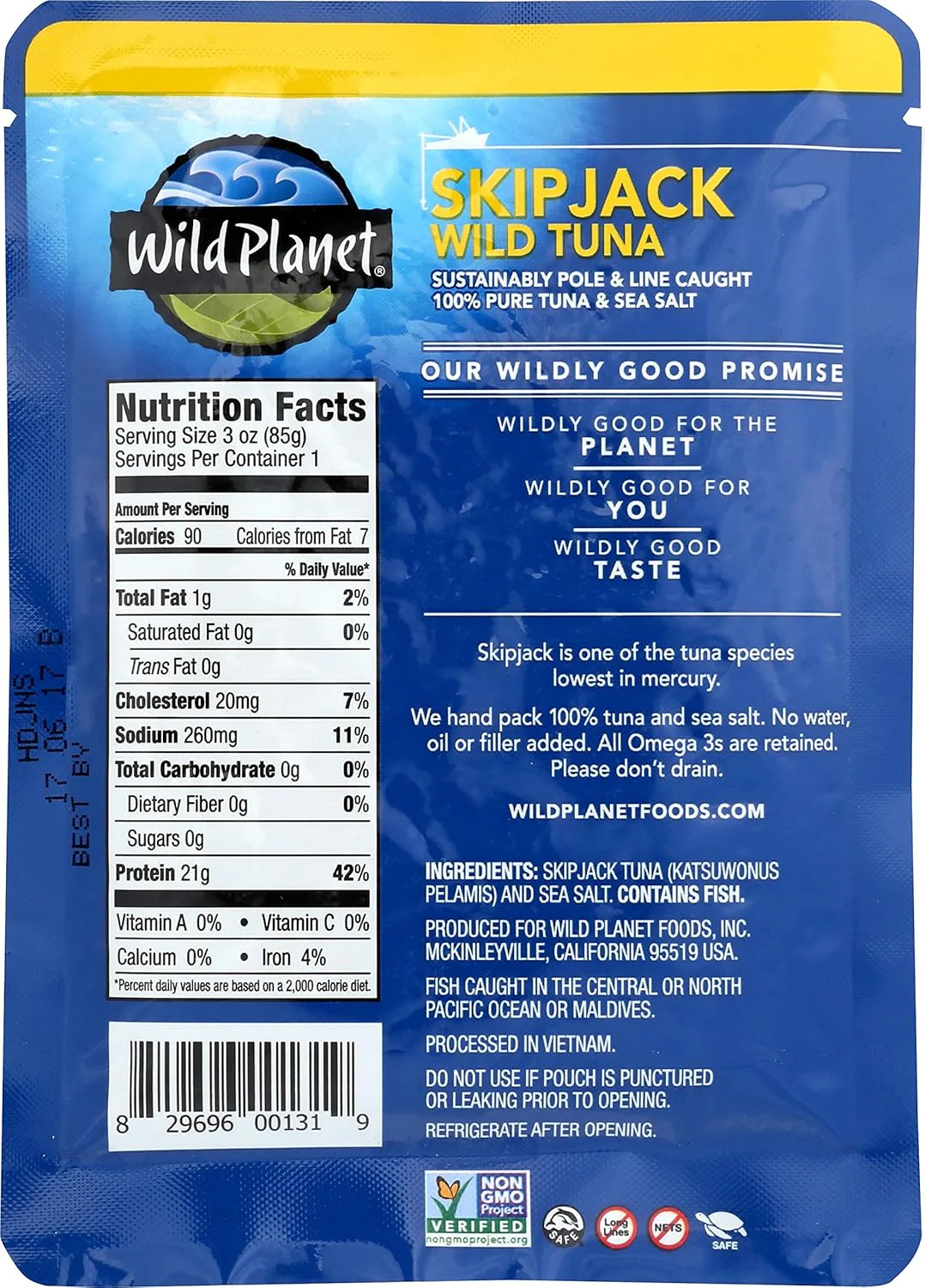 Skipjack Wild Tuna Pouch (24CT) - Image 4