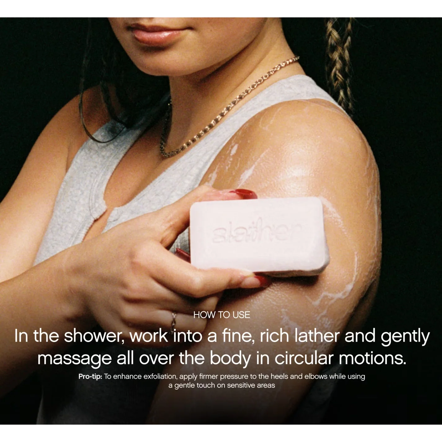 Slather Exfoliating & Smoothing Bar (2 Pack) - Image 5