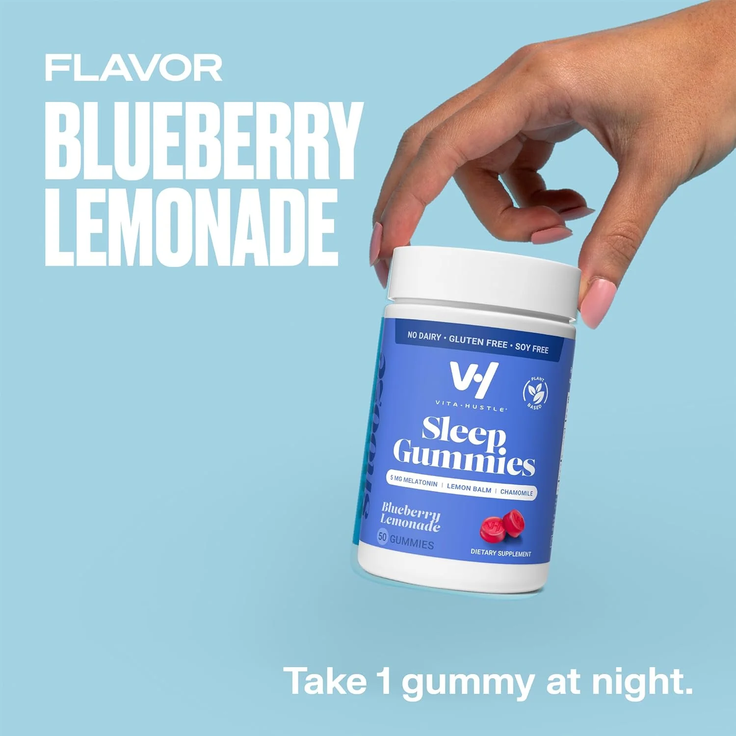 Sleep Gummies - Blueberry Lemonade (50CT) - Image 2