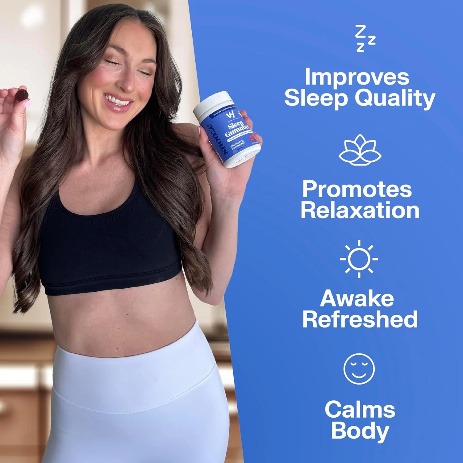 Sleep Gummies - Blueberry Lemonade (50CT) - Image 4
