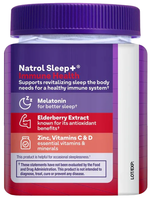 Sleep + Immune Health Berry Gummies (50 Gummies) - Image 3