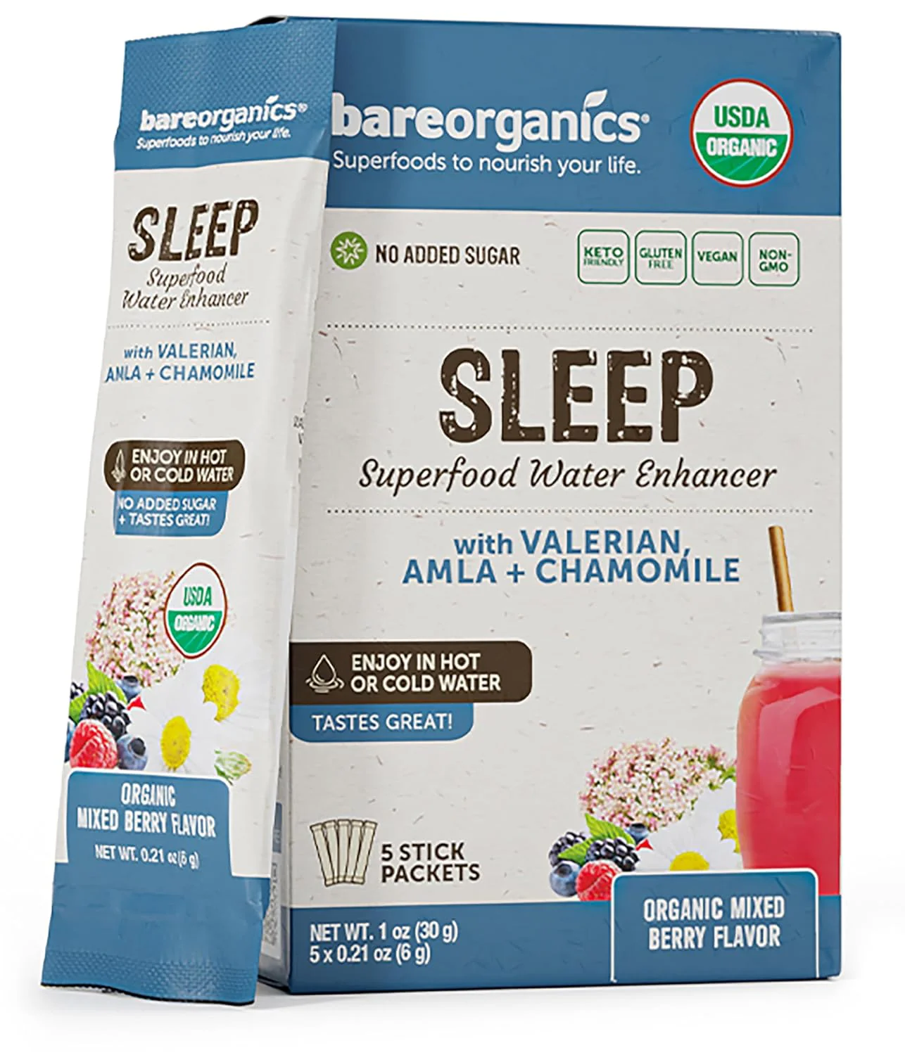 Organic Sleep Superfood Water Enhancer (5 CT) - Image 2