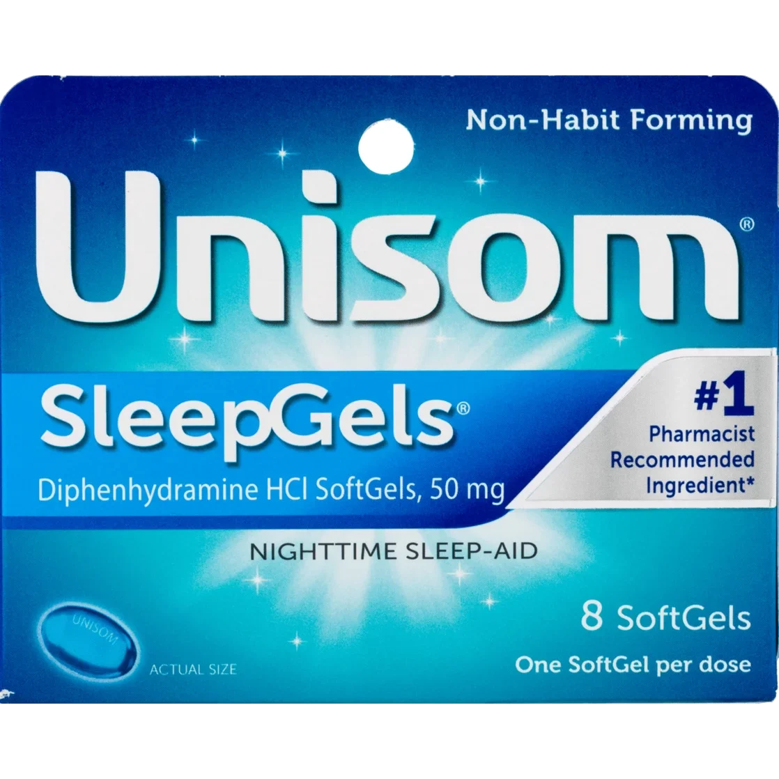 SleepGels Nighttime 50mg (8 CT)